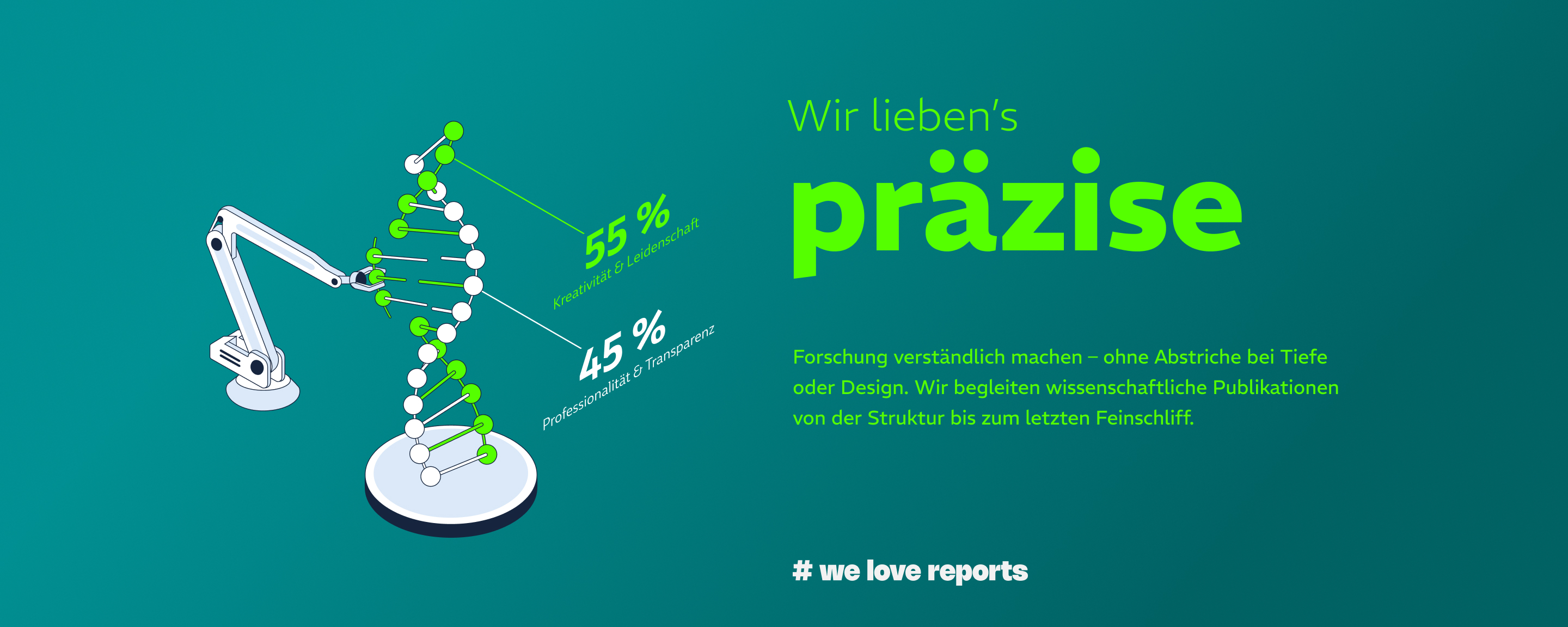 We love reports!